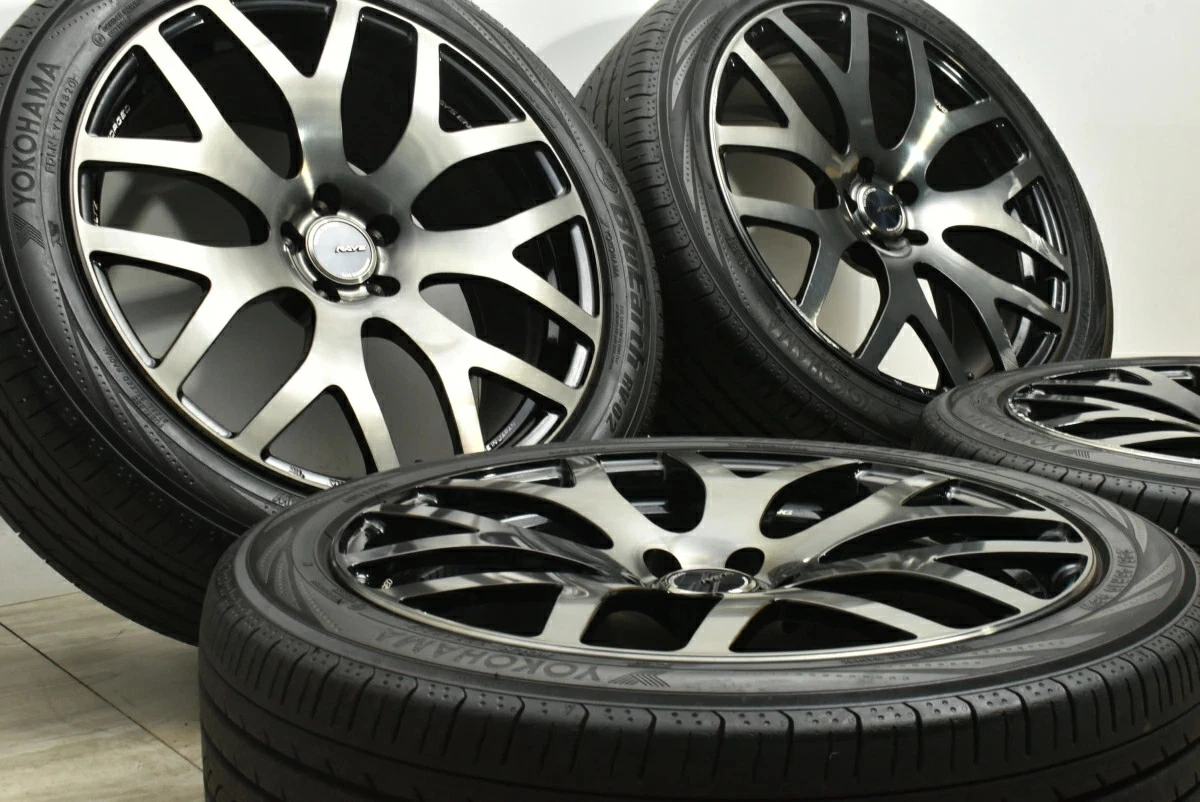 JDM Used RAYS 4-Book Set 198.0J x 19 +48 PCD 100 245/45R19 98W with Yo No Tires - Image 3