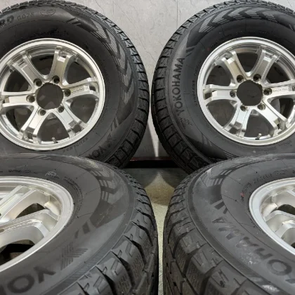 JDM YOKOHAMA G075 275/70R16 Studless Tires Weds KEELER 167J6HPCD139.7+ No Tires