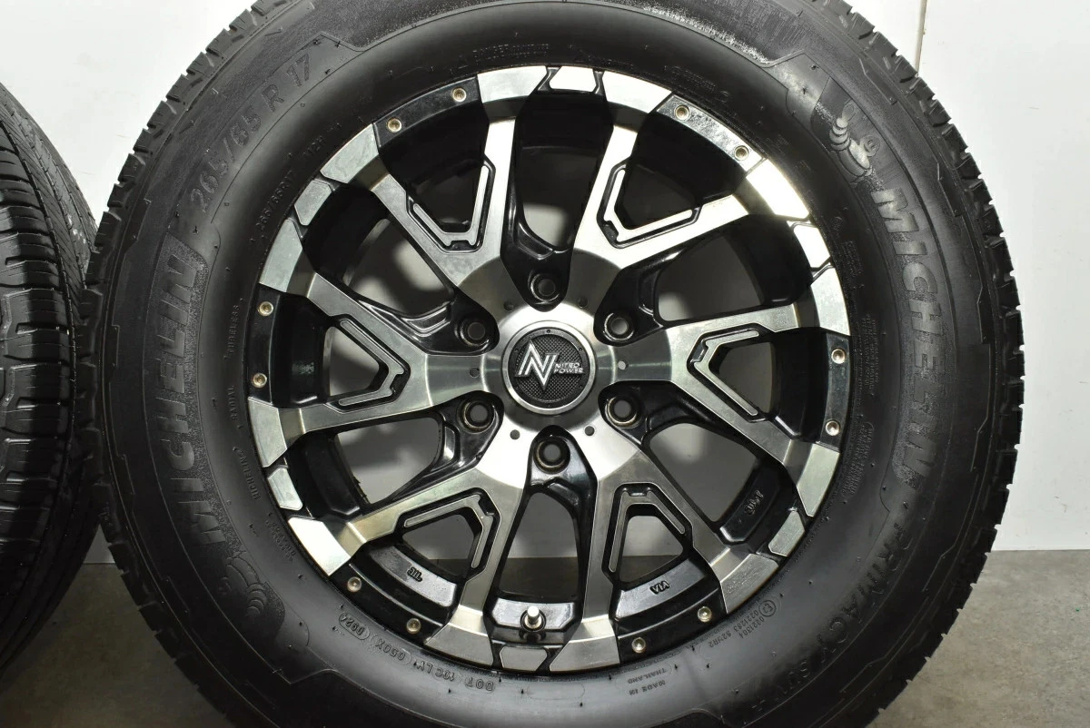 JDM Used MID 4-Book Set 178.0J x 17+20 PCD 139.7 265/65R17 112H with M No Tires - Image 7