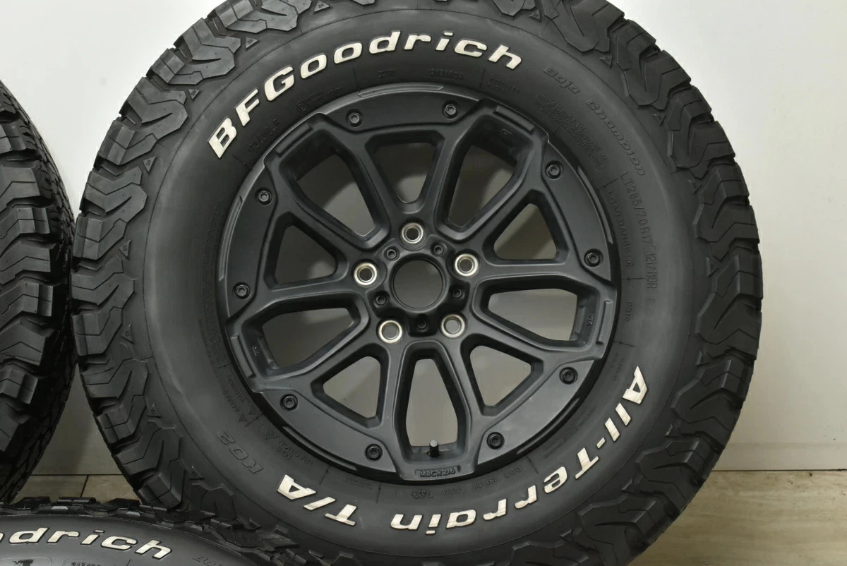 JDM Used Jeppesen 5-Book Set 178.0J x 17 +41 PCD 127 LT285/70R17 121/1 No Tires - Image 6