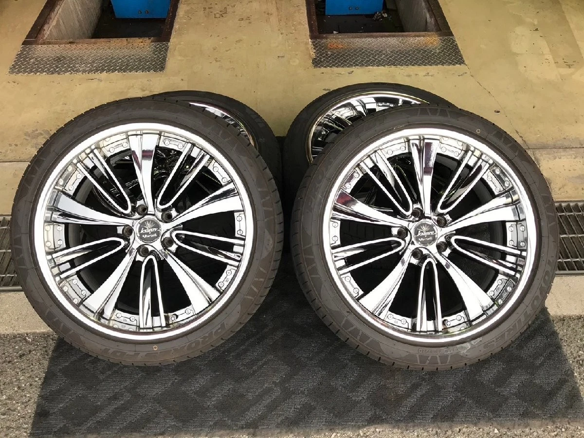 JDM Used Tire and Wheel Set: Weds Kranze Voltaire 8.5J-20 5/114.3 +36 No Tires