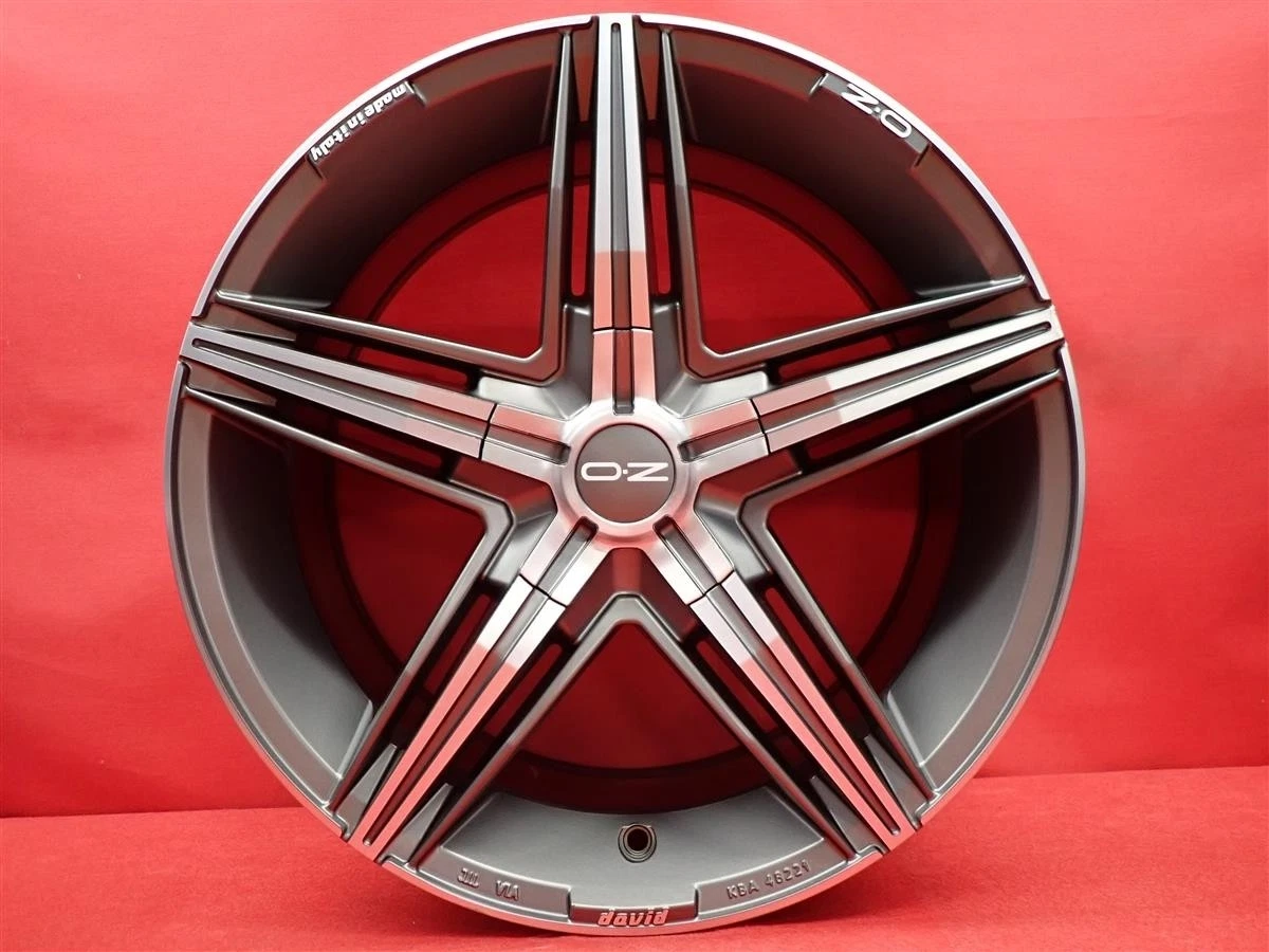 JDM Used OZ DAVID wheels 4Book 7.5J 17PCD114.3 5x45 bolt pattern 75mm No Tires - Image 6