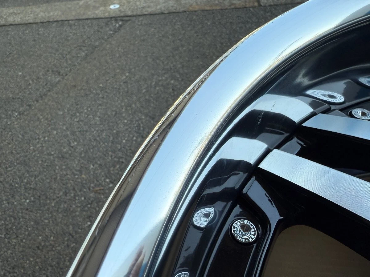 JDM Used 2Book 19AME Shallen XF-55 19x9.0J 5/114.3 +22 aluminum wheels No Tires - Image 4