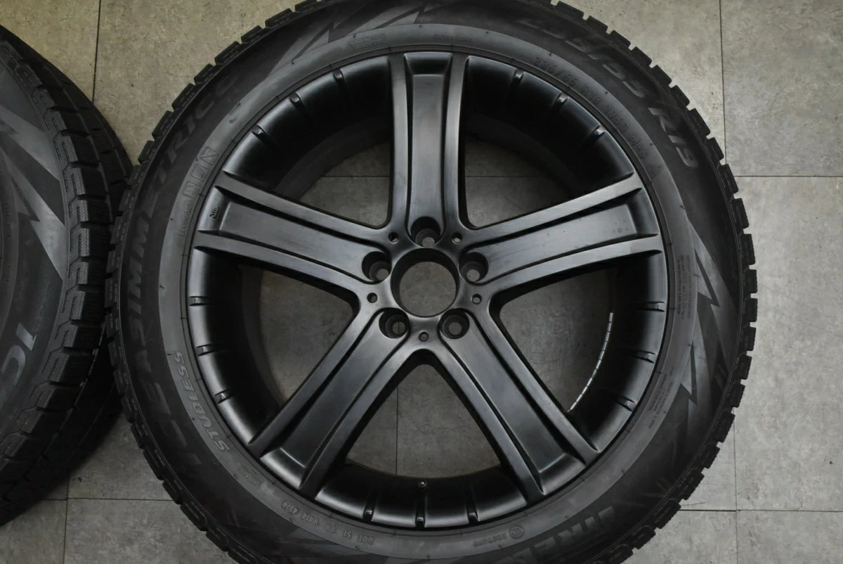 JDM Used RIAL HJ PORTO Wheel Set 4-Piece Set 198.5JJ x 19 +40 PCD 112 No Tires - Image 4