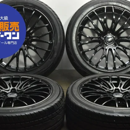 JDM Used RAYS 4-Book Set 208.5J x 20 +45 PCD 120 245/45R20 103W with Y No Tires