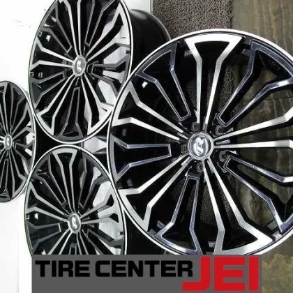JDM Used 4-Piece Set of 20 Aftermarket 8.5J+42 112 Aluminum Wheels wit No Tires