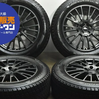 JDM Used LAYBRICK 4-Book Wheel Set 187.5J x 18 +45 PCD 108 235/60R18 1 No Tires