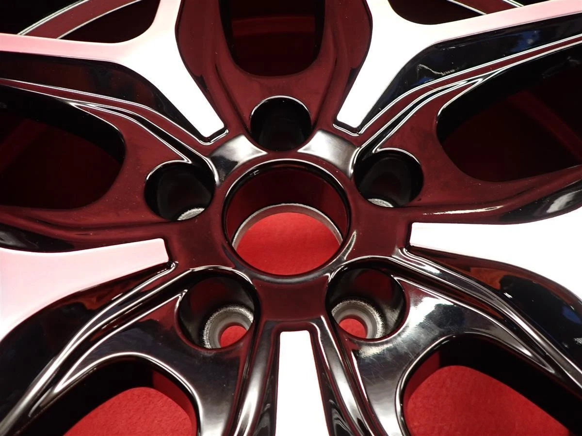 JDM Used MSW 40 wheels 4Book 8J 19PCD110 5x110 bolt pattern +34 offset No Tires - Image 8