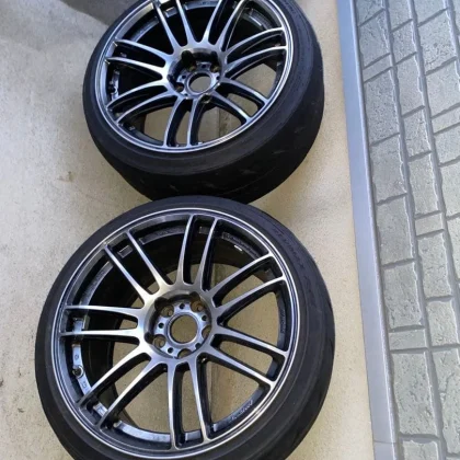 JDM WORK ZR7 189.5j +22 wheels 2-piece set work No Tires