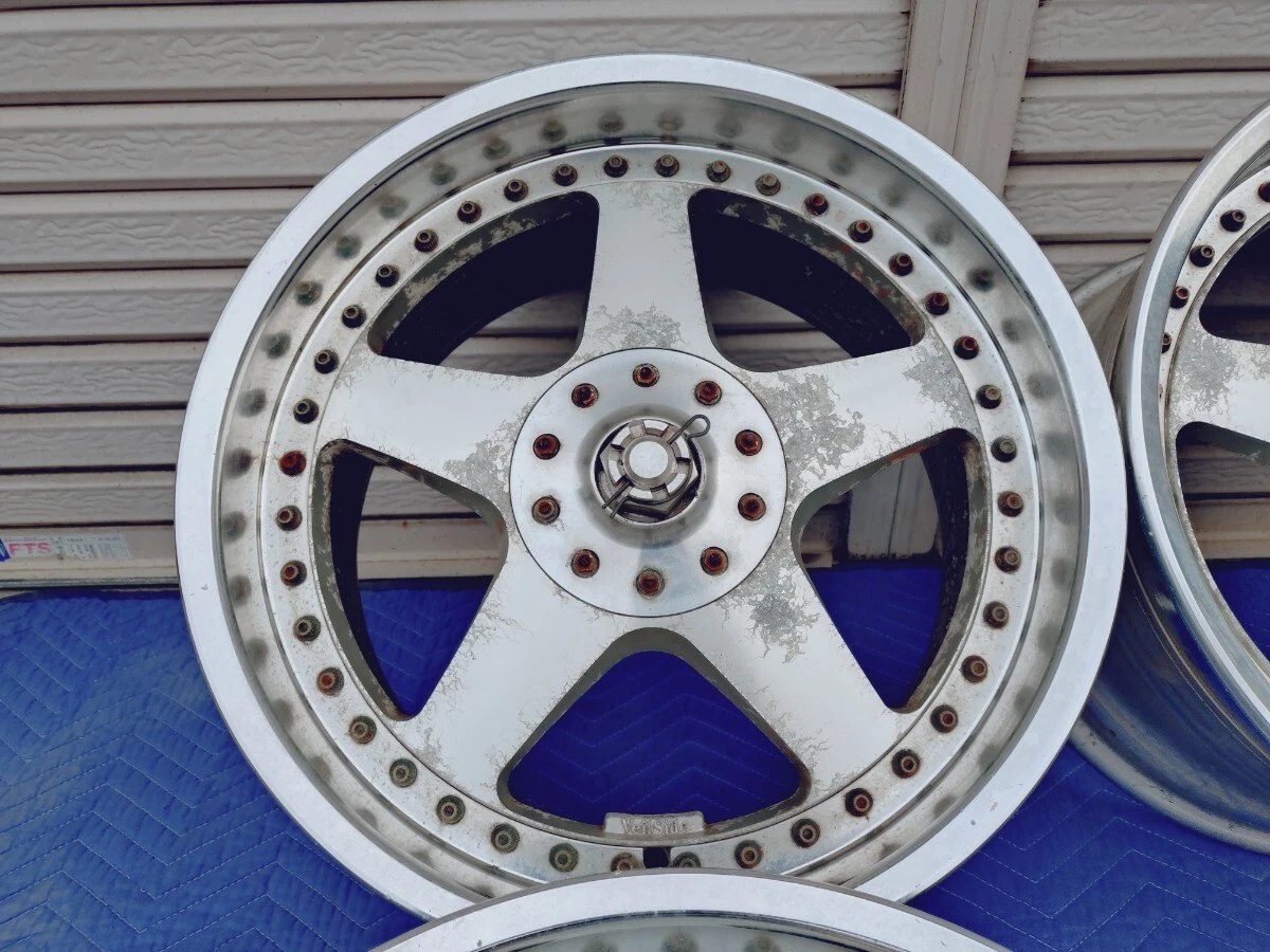 JDM VeilSide / 5-114.3 / 9J +17 // Skyline / BNR32/34/BCNR33 / Impreza No Tires - Image 5