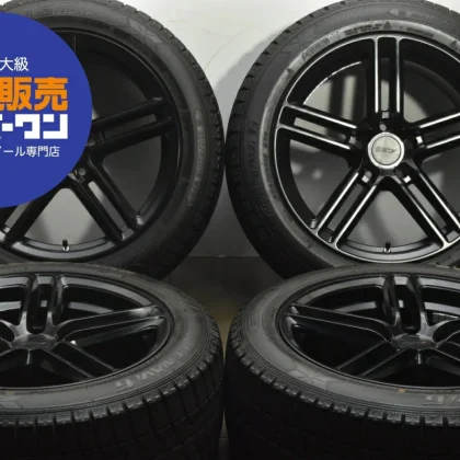 JDM Used TWS 4-Book Wheel Set 188.5J x 18 +30 PCD 114.3 235/50R18 97Q No Tires