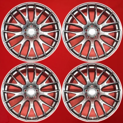 JDM Used RAYS HOMURA Village 2x9 wheels with 4Book 8.5J 20PCD114.3 5x4 No Tires