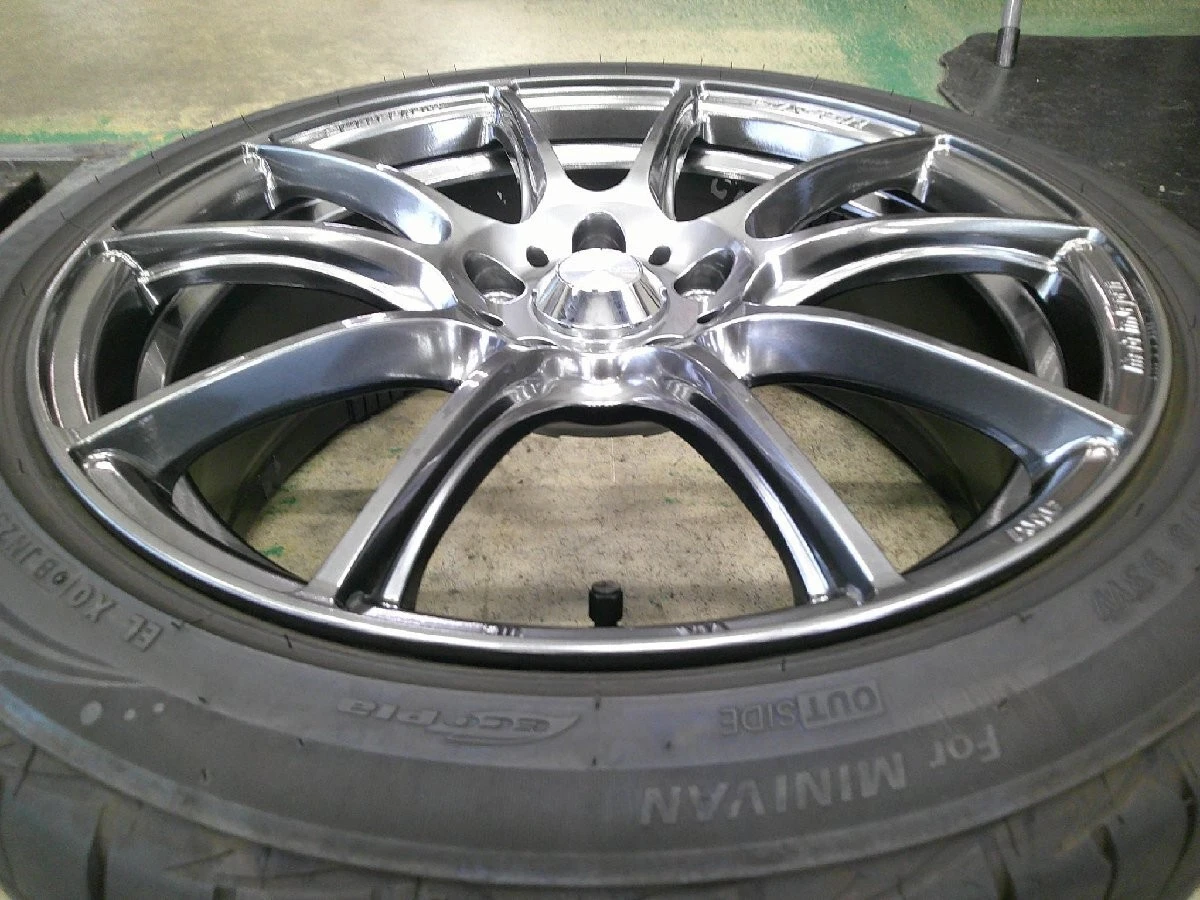 JDM Weds Wedssports SA-25R 18x7.5J +45 PCD114.3 5H 215/45R18 tires for No Tires - Image 3