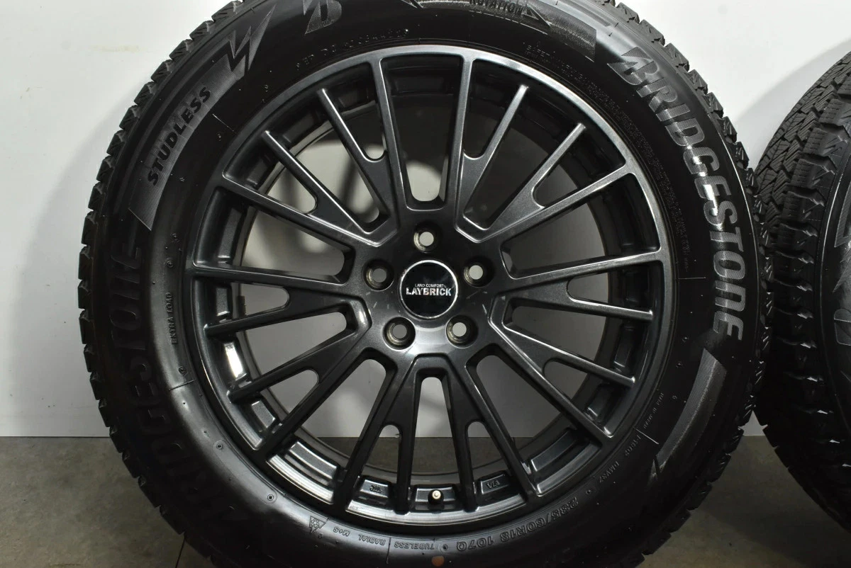 JDM Used LAYBRICK 4-Book Wheel Set 187.5J x 18 +45 PCD 108 235/60R18 1 No Tires - Image 6