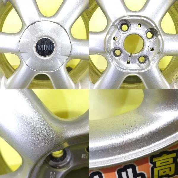 JDM Used MINI Genuine 155.5J +45 4H100 summer tires 175/65R15 Dunlop E No Tires - Image 4