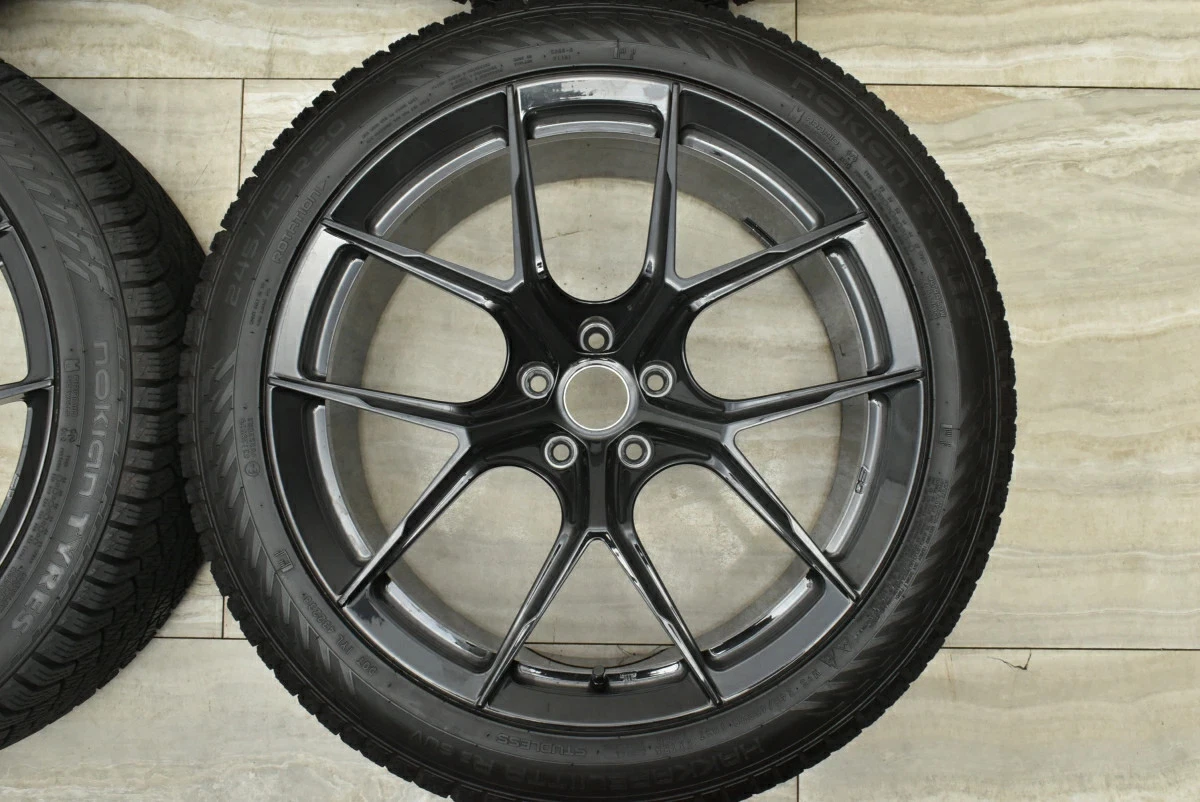 JDM Used BC FORGED 4-Book Wheel Set 209.0J x 20 +27 PCD 112 245/45R20 No Tires - Image 5