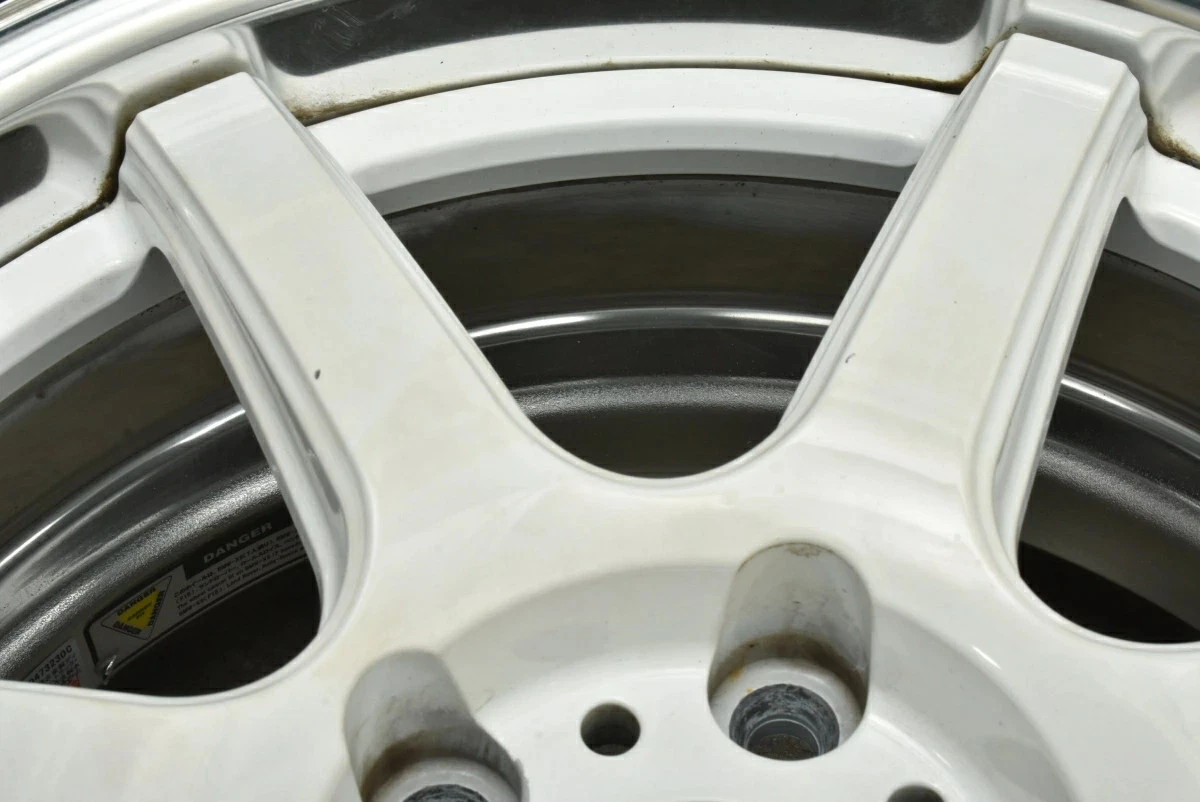 JDM Used WORK 4Book Wheel Set 188.5J x 18 +38 PCD 120 Wheels only No Tires - Image 9