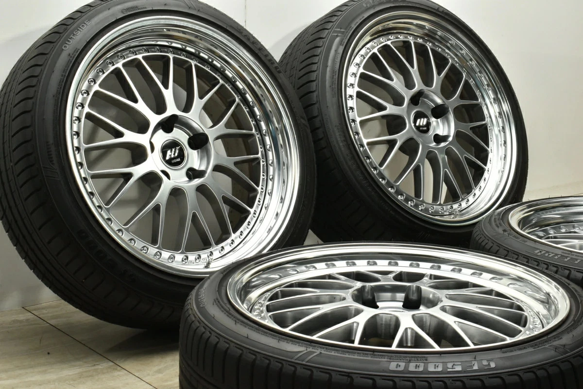 JDM Used WORK 4Book set 209.0J x 20 +14 PCD 120 245/40ZR20 99Y wheels No Tires - Image 3