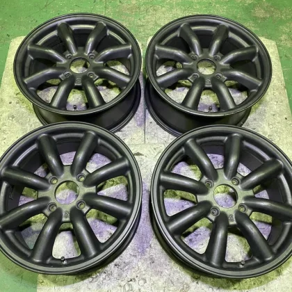 JDM Watanabe Eight-Spoke 167J +50 PCD114.3 4H 4-Lug Set Watanabe JDM S No Tires