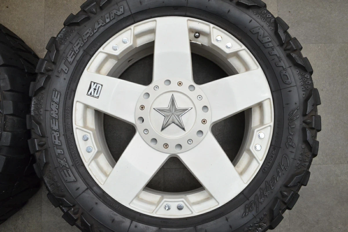 JDM Used KMC XDseries Rockstar 4-Book Set 208.5J x 20+10 PCD 139.7-150 No Tires - Image 5