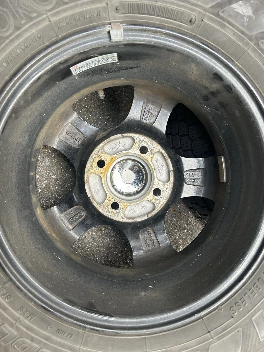 JDM WEDS VELVA SF 4Book studless aluminum wheels 135.00B 36 offset 4-l No Tires - Image 3