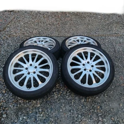 JDM Valdo 4-wheel set for 20-inch LS460 wheels with accessories No Tires