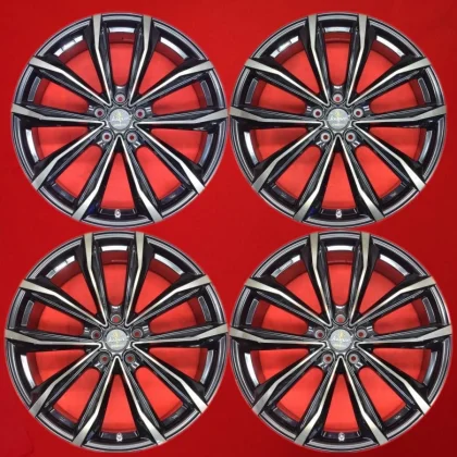 JDM Used WEDS KRANZE Graben 680EVO wheels 4Book 8.5/9.5J 20PCD114.3 5x No Tires