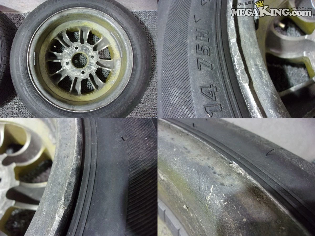 JDM Watanabe A-type 14-inch wheels 6J?+13.5 4-hole PCD114.3 2-wheel KS No Tires - Image 9