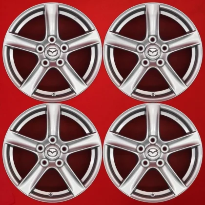 JDM Used genuine NCEC wheels for Mazda Roadster 4Book 6.5J 16PCD114.3 No Tires