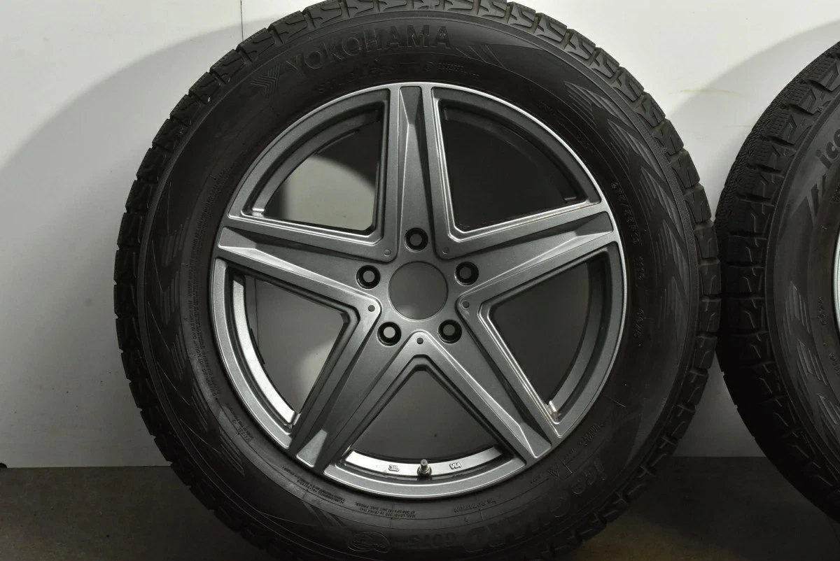 JDM Used YANASE 4-Book Wheel Set 198.5J x 19 +52 PCD 130 275/55R19 111 No Tires - Image 6