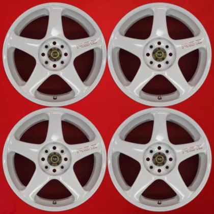 JDM Used out-of-print rare Ewing RS-Z wheels 4-Bolt 7J 16x100mm bolt p No Tires