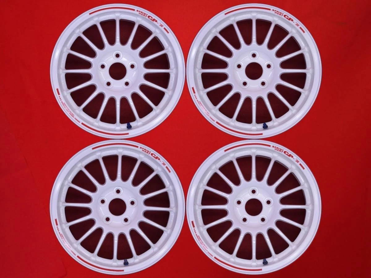 JDM Used out-of-print rare Sprint Heart CP-F wheels 4Book 7J 15PCD100 No Tires