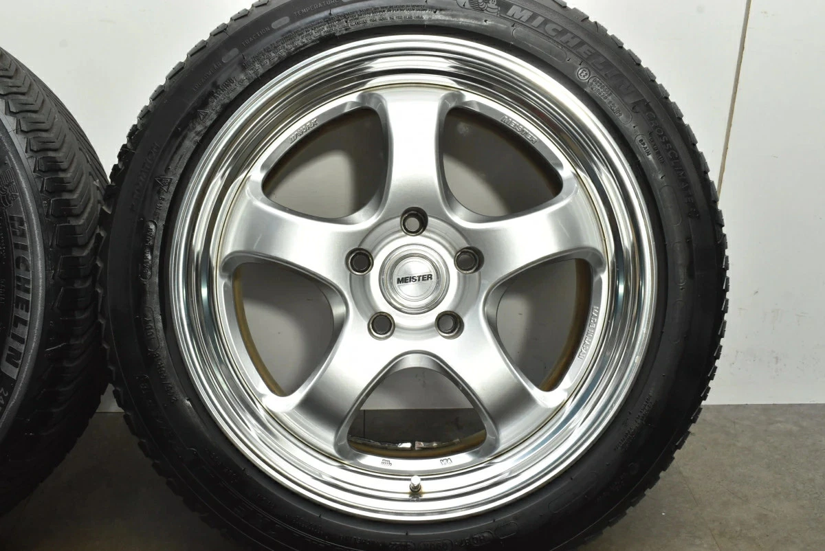 JDM Used WORK 4Book set 188.5J x 18 +47 PCD 120 245/45R18 100Y with Mi No Tires - Image 7