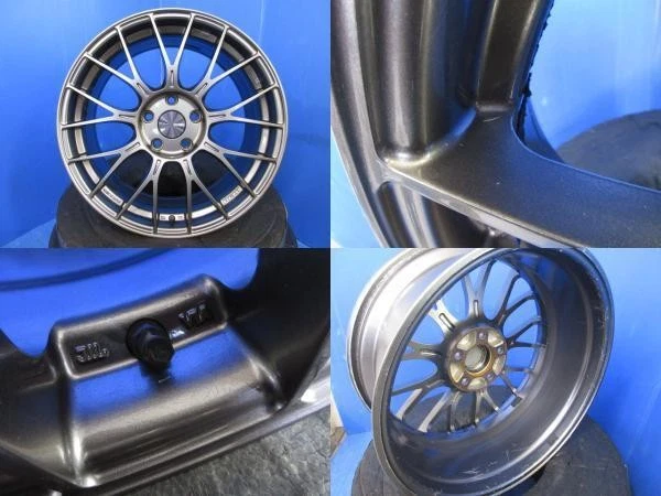 JDM Used ENKEI PFM1 Enkei 4-Book Set 188.0J 9.0J +45 5-Lug PCD 114.3 B No Tires - Image 2