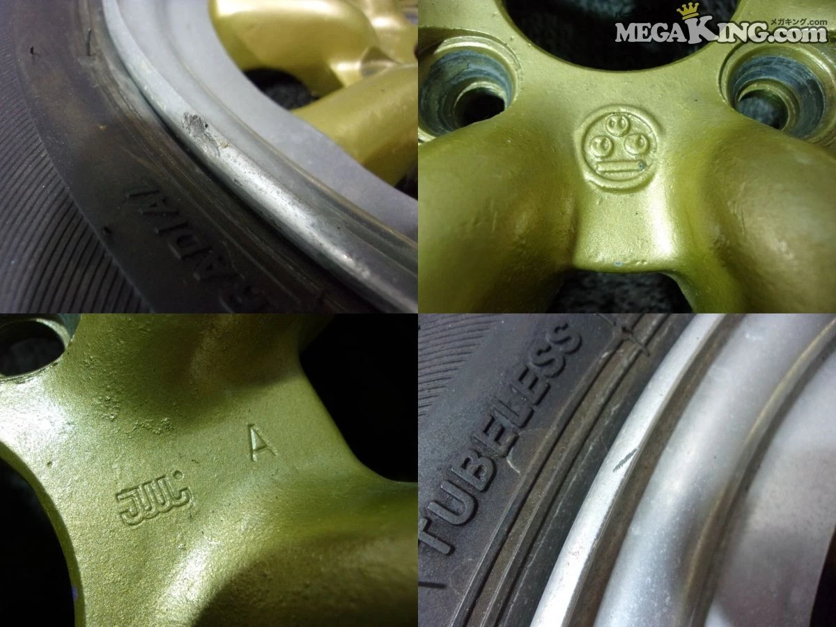 JDM Watanabe A-type 14-inch wheels 6J?+13.5 4-hole PCD114.3 2-wheel KS No Tires - Image 6