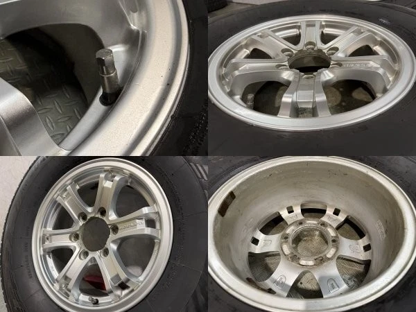 JDM YOKOHAMA G075 275/70R16 Studless Tires Weds KEELER 167J6HPCD139.7+ No Tires - Image 7