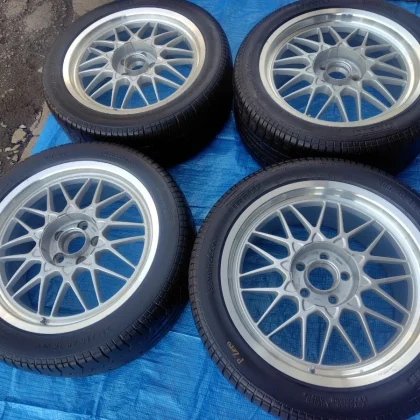 JDM Warehouse Clearance BBS 188J RG192/9J RG145 with 4 center caps. Lo No Tires