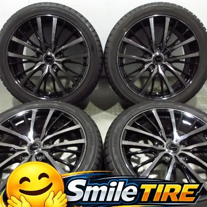 JDM Very low mileage Yokohama DIANELLA 7J+53 PCD114.3-5L IG70 225/45R1 No Tires