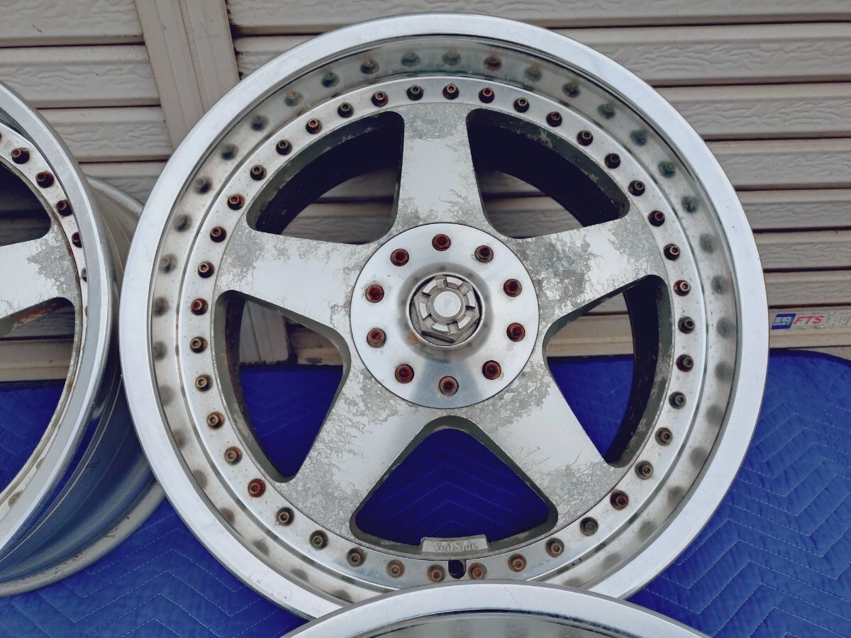 JDM VeilSide / 5-114.3 / 9J +17 // Skyline / BNR32/34/BCNR33 / Impreza No Tires - Image 2