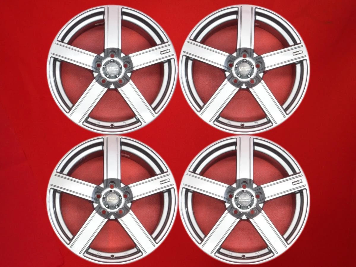 JDM Used out-of-print Schmidt Motor Sports S5 wheels 4Book 7.5J 17PCD1 No Tires