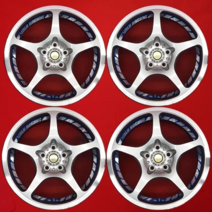 JDM Used RAYS forging lightweight VOLKRACING Challenge wheels 4Book 8J No Tires