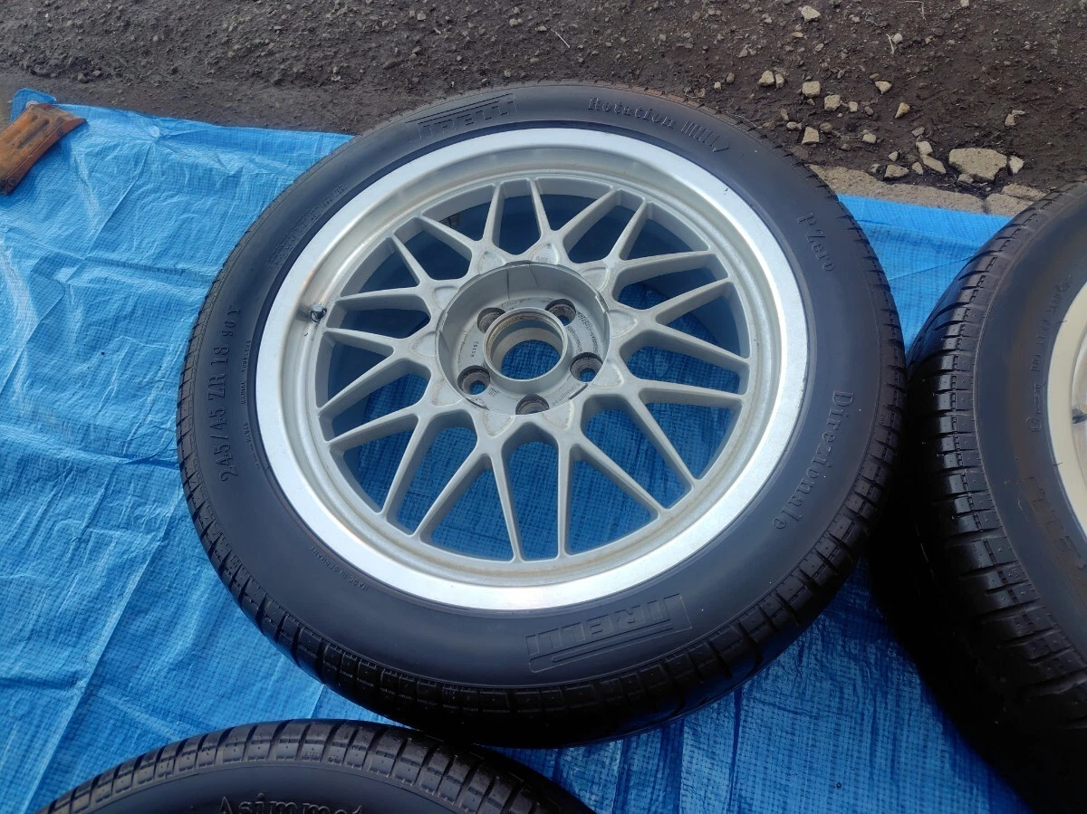 JDM Warehouse Clearance BBS 188J RG192/9J RG145 with 4 center caps. Lo No Tires - Image 7
