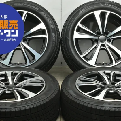 JDM Used TAS 4-Book Wheel Set 188.0J x 18 +43 PCD 112 225/55R18 98Q wi No Tires