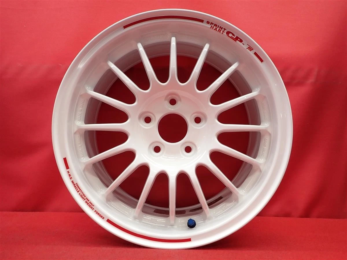 JDM Used out-of-print rare Sprint Heart CP-F wheels 4Book 7J 15PCD100 No Tires - Image 4