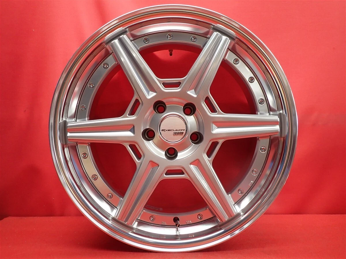 JDM Used SSR EXECUTOR RC06S wheels 4Book 8.5J 20PCD114.3 5x114.3 bolt No Tires - Image 7