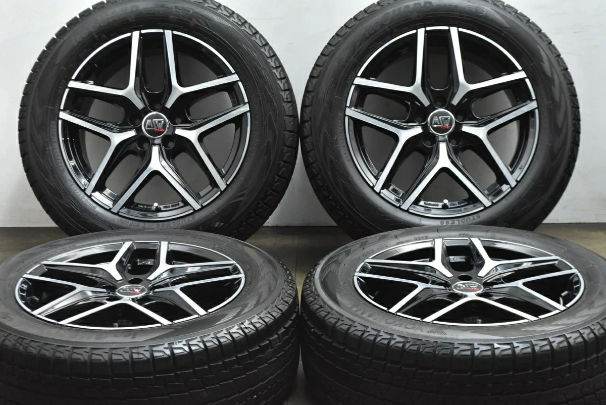 JDM Used MSW40 Wheel Set 4-Book Set 188.0J x 18 +40 PCD 112 235/60R18 No Tires - Image 2