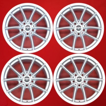 JDM Used genuine Toyota Supra A90 SZ wheels 4Book 7.5/8.5J 17PCD112 5x No Tires