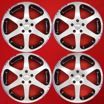 JDM Used ZEIT Version RS wheels 4Book 7.5J 18PCD114.3 5x114.3 bolt pat No Tires