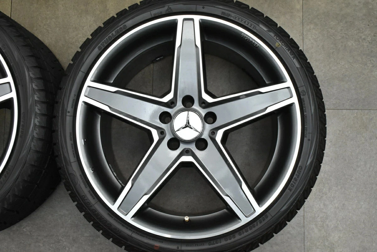 JDM Used MAK 4-Book Wheel Set 198.5J x 19 +35 PCD 112 255/35R19 96Q wi No Tires - Image 5