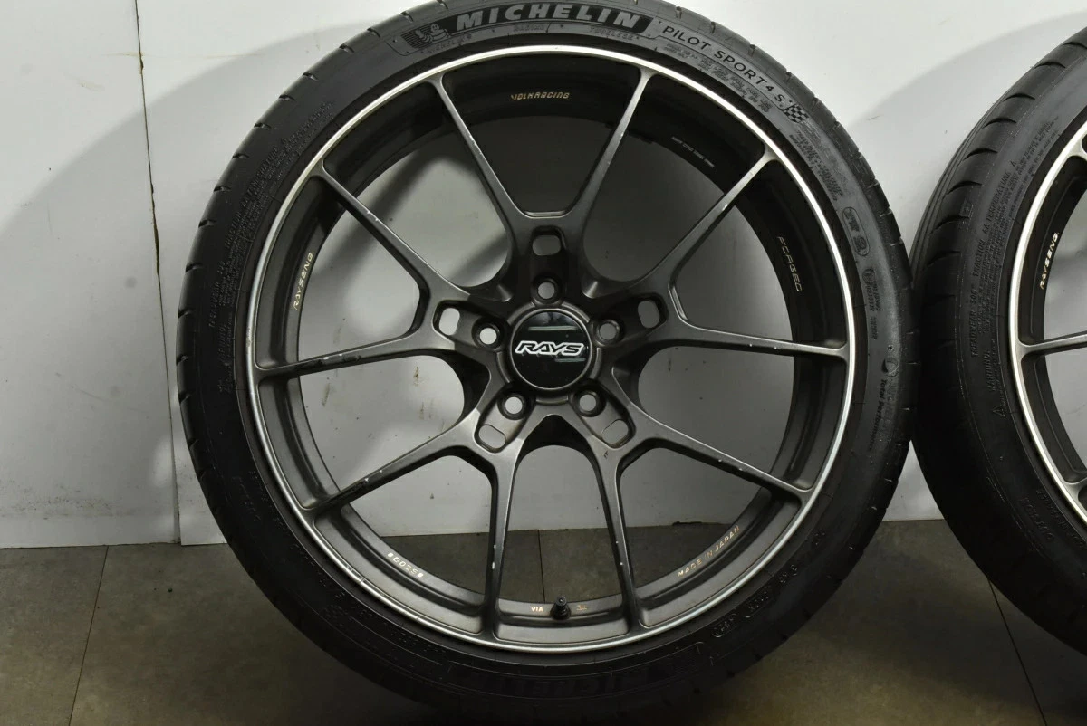 JDM Used RAYS 4-Book Set 198.5J x 19 +35 PCD 112 245/35ZR19 93Y with M No Tires - Image 5